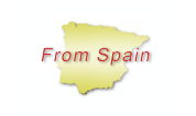 Gourmet food products from Spain:  Jamon Serrano, Manchego Cheese, Chorizos Secos,  Olive Oil